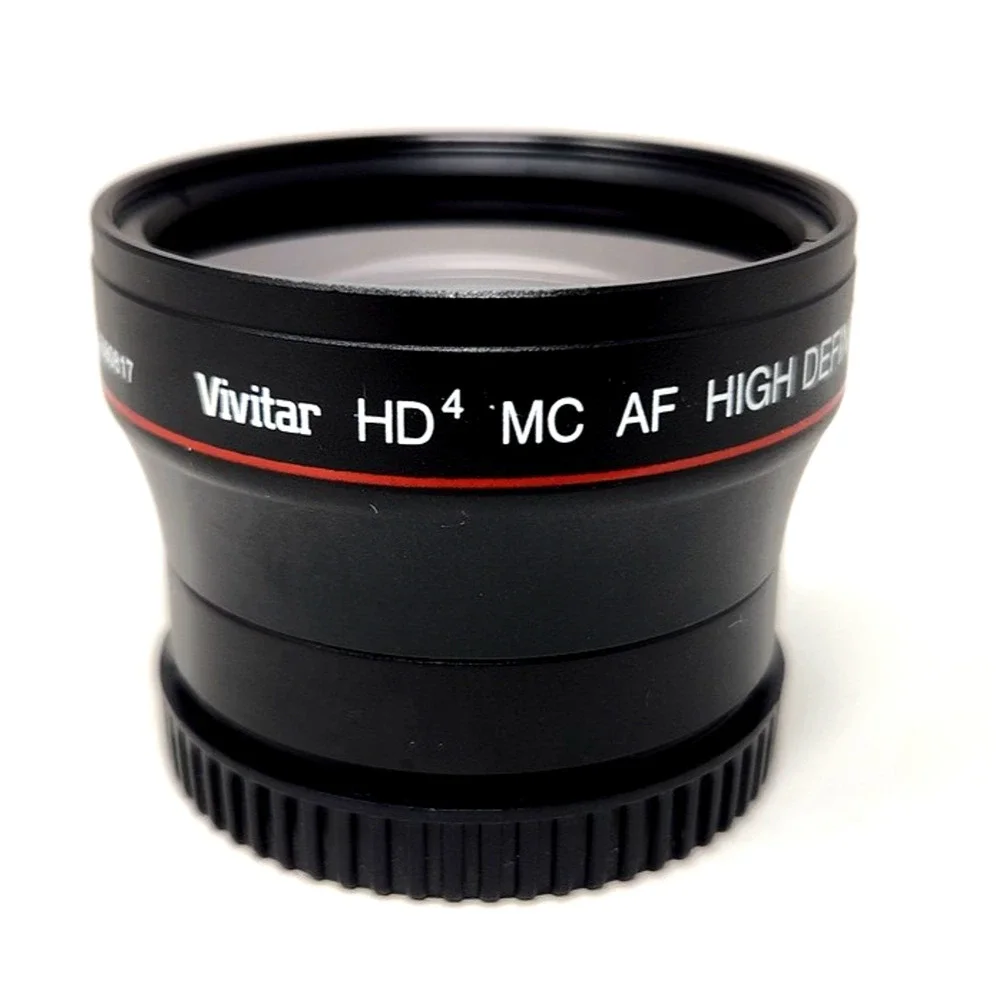Vivitar HD4 MC AF 0.43X High Definition Wide Angle Converter Len w/ Macro - 58mm